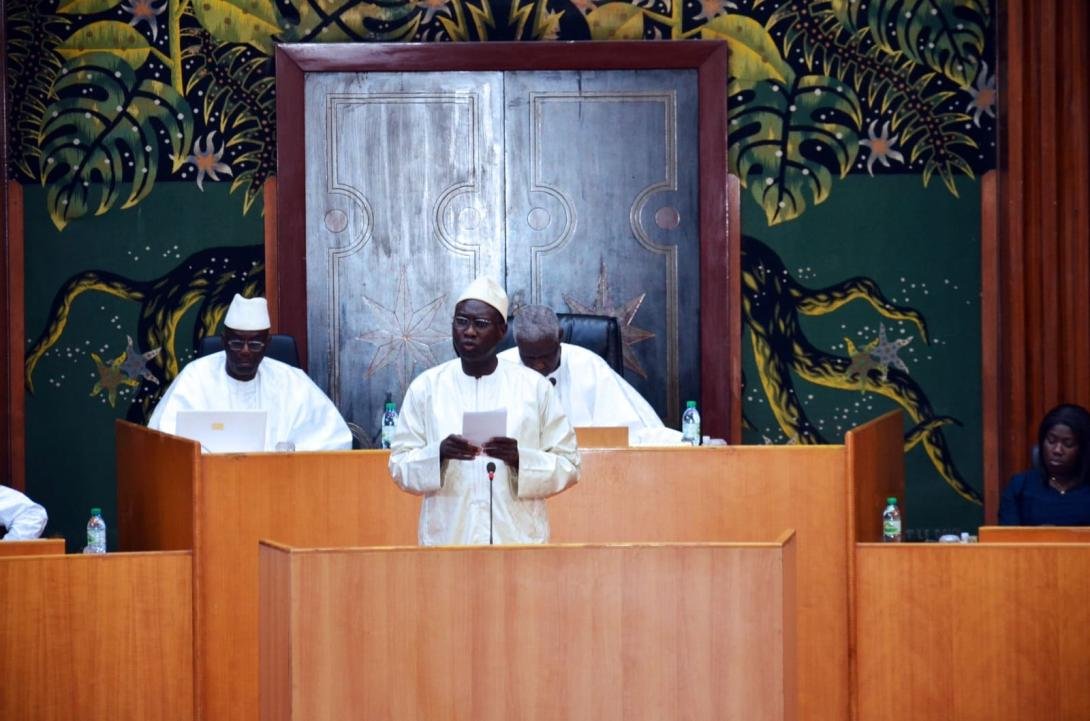 In plenary session at the National Assembly this Friday, December 29, 2023